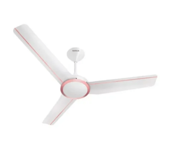 Havells Trinity Es Ceiling Fan 1200mm Pearl White Chrome