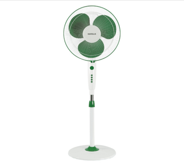 Havells Trendy Pedestal Fan 400mm Green White
