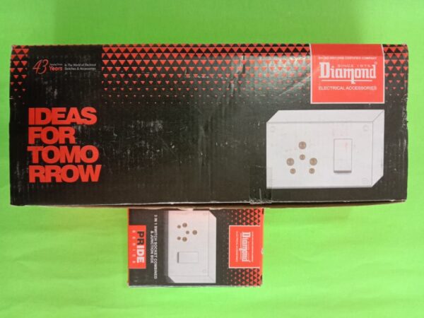 DIAMOND 3 in 1 (three in one) Switch socket - Image 5