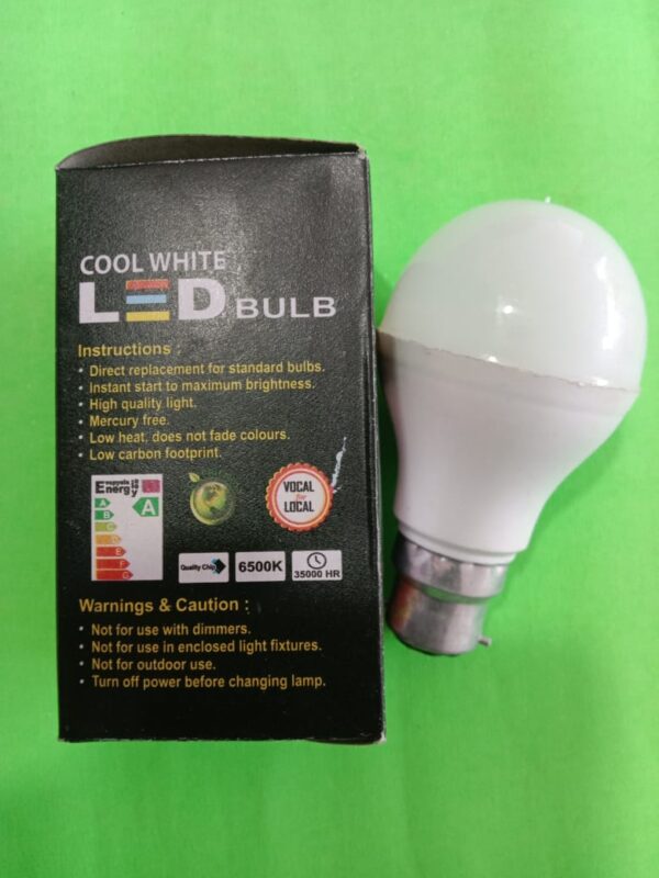 7W Cool White LED Bulb - Image 4