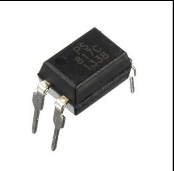 PC817 DIP-4 Transistor Output Optocoupler (Pack of 5 ICs)