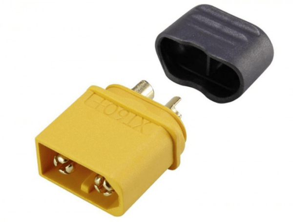 Amass XT60H Male Connector with Housing – XT60H-M.G.Y