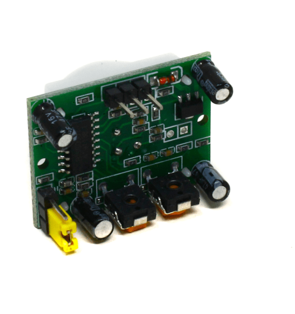 HC-SR501 PIR with Jumper at back for trigger