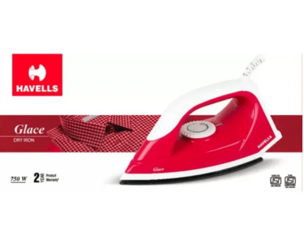 Havells Glaze Dry Iron 750W Ruby - Image 4