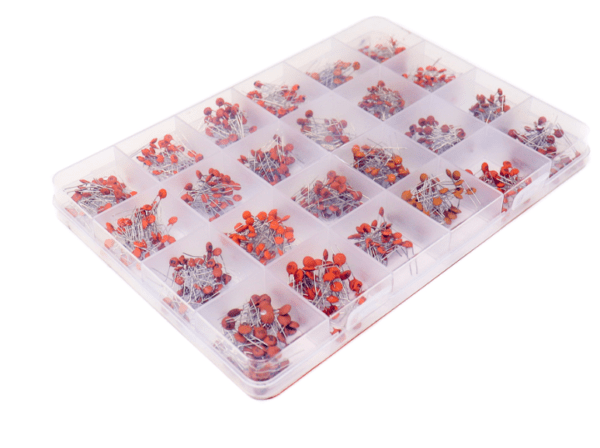 ORANGE 960PCS 2PF-100NF Ceramic Capacitor Kit - Image 4
