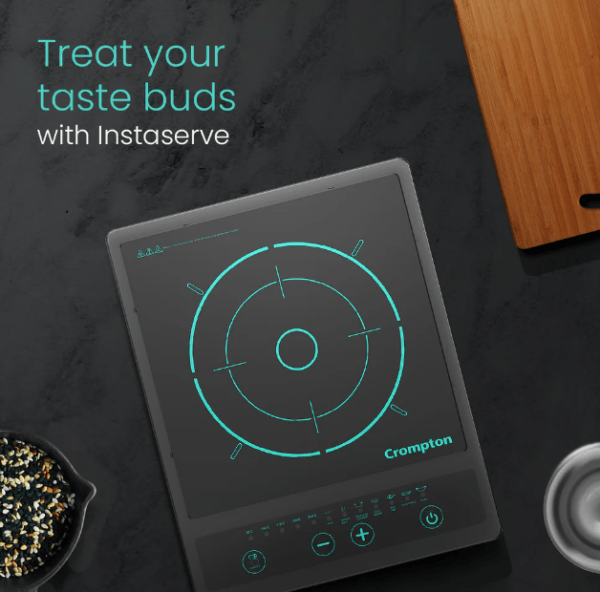 Crompton Instaserve 1200 W Induction Cooktop - Image 3