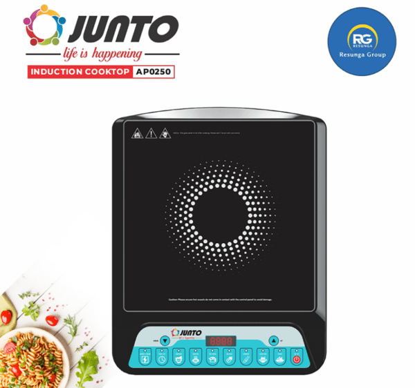 Junto Induction Cooktop (Push Button-1400W) - Image 3
