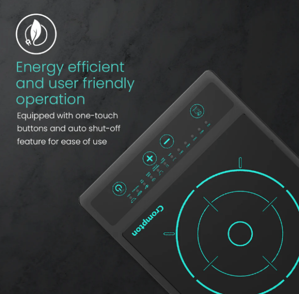 Crompton Instaserve 1200 W Induction Cooktop - Image 4