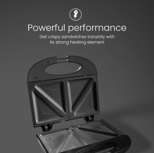 Crompton InstaServe Toast Sandwich maker | 800 Watts - Image 4